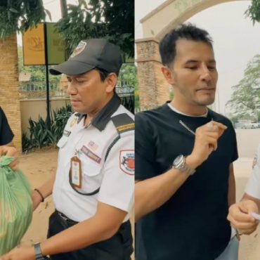 Aliff Syukri Kongsi Rezeki Dengan Pengawal Keselamatan – ‘Bila Tengok Dia, Saya Teringat Arwah Abah’