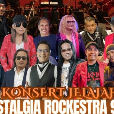 10 Vokalis Lagenda Bersatu Dalam Konsert Nostalgia Rockestra 90’s, Temui Peminat Pada 27 September