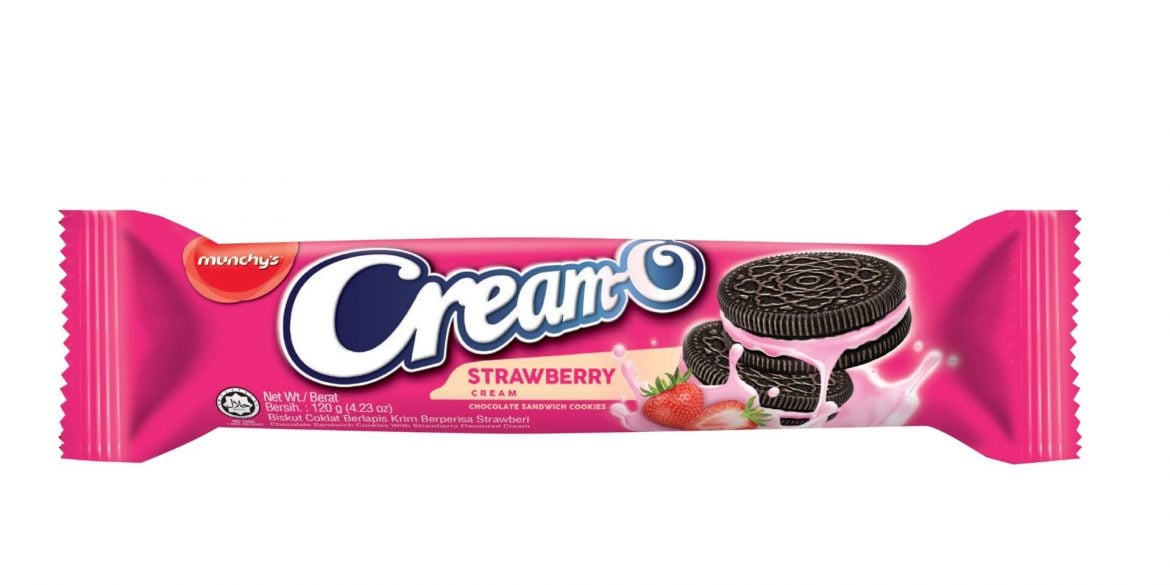 Cream-O Perkenalkan Perisa Baharu Strawberi Sebenar