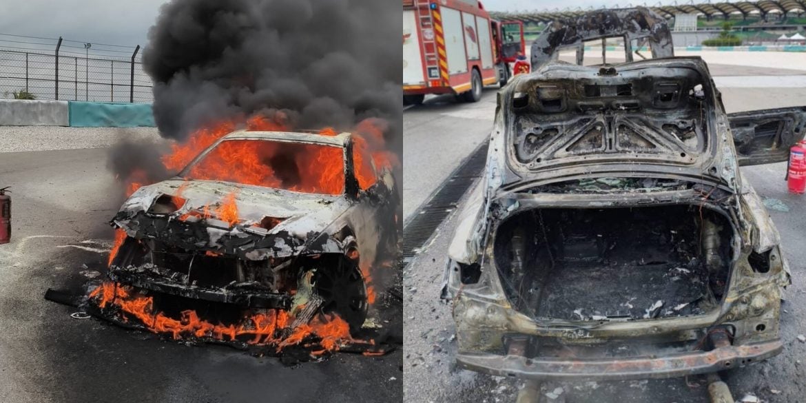 Bukan Kebocoran Tangki, Ini Punca Sebenar BMW Terbakar Di Litar Sepang