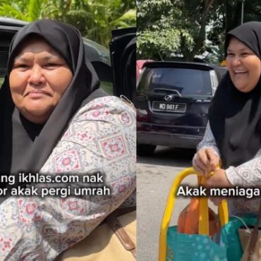 [VIDEO] Peniaga Tengah Tolak Troli Jualan Makanan Menangis Ditaja Umrah – ‘Rahmat Apa Allah Bagi Pada Saya?’ 