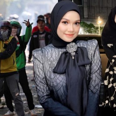 Puteri Sarah Liyana Kongsi Rezeki Dengan Pemandu Ojek Indonesia – ‘Nanti Dimakan Ya’
