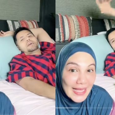 [VIDEO] ‘Penat Saya Jual Jeruk, Suami Baru Awak Pula Kaya’ – Aliff Syukri Usik Isteri Soal Harta