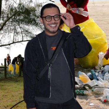 Karl Shafek Satukan Belia Demi Kebersihan Pantai Tanjung Gosong