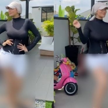 [VIDEO] Sasha Abdul Aziz Ditegur Netizen, Pakai Legging Warna Kulit Dengan Topi Hijab