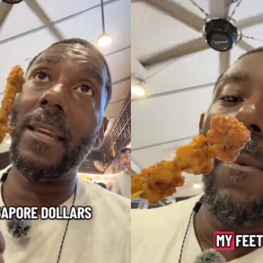 Pelancong Amerika Bayar RM32 Untuk 10 Cucuk Sate Di Singapura, Akui Malaysia Tetap Dihati