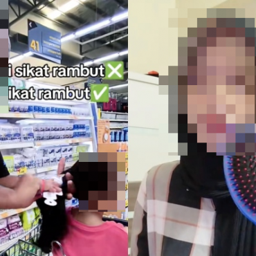 Tular Video Sikat Rambut Anak Di Pasar Raya, Wanita Tampil Beri Penjelasan – ‘Saya Beli, Tapi Kalau Was-Was Basuhlah’