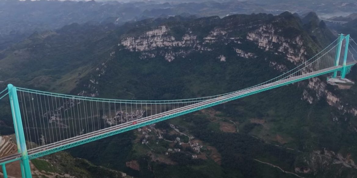 Jambatan Tertinggi Di Dunia Dibuka Di China