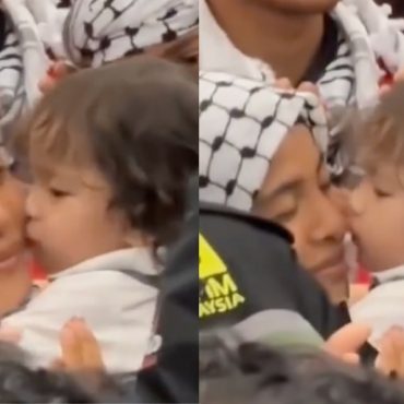 [VIDEO] Ramai Tersentuh Lihat Momen Ardell Aryana Dukung Anak – ‘Ciuman Si Kecil Itu Penawar Segala Penat’