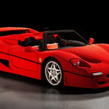 Malaysia Negara Asia Pertama Pamer Replika Lego Ferrari F50