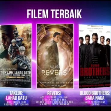 Dana RM 1 Juta Menanti Pemenang Filem Terbaik FFM34, Ini Senarai Penuh Top 5 Setiap Kategori 