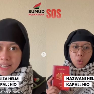 [VIDEO] Selepas Zizi Kirana, Kini Heliza Helmi & Hazwani Helmi Pula Ditahan Isr**l