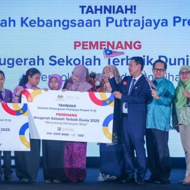 SK Putrajaya Presint 11(1) Cipta Sejarah, Dinobat 'Anugerah Sekolah Terbaik Dunia 2025'