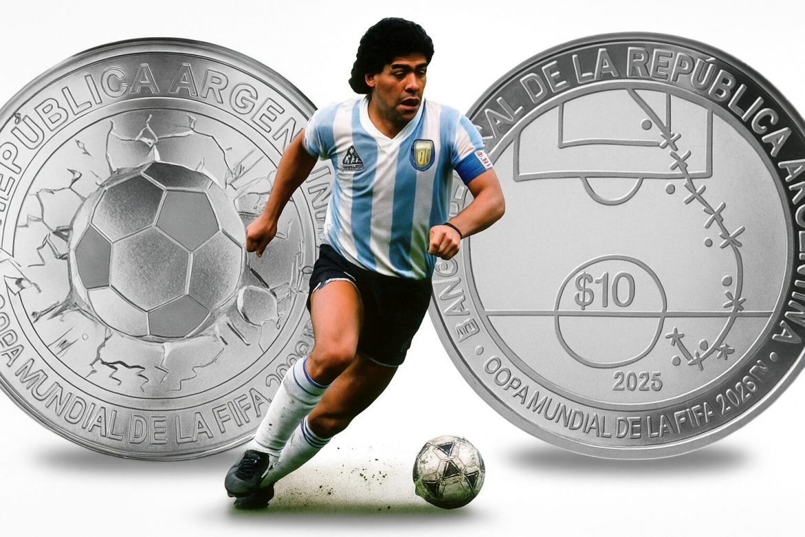 Idaman Para 'Kolektor', Argentina Keluarkan Syiling Khas Goal Of The Century Maradona Lawan England 1986