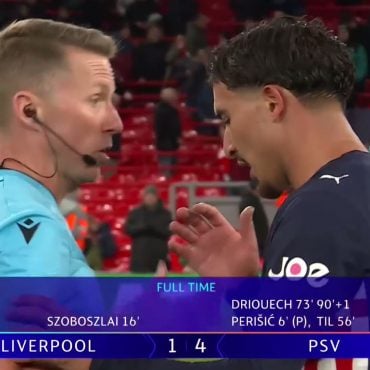UCL: Liverpool Dimalukan PSV Di Anfield 1-4