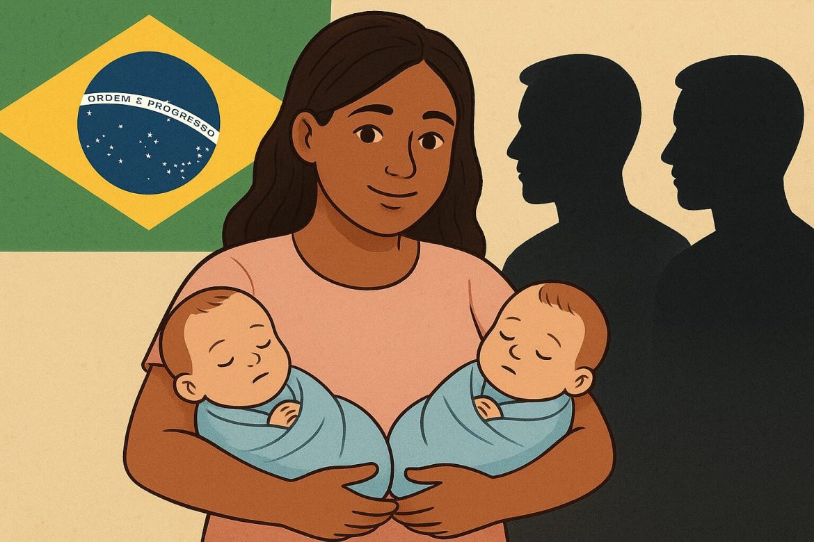 Di Brazil Wanita Lahir Anak Kembar Daftar Atas Nama 2 Bapa Berbeza