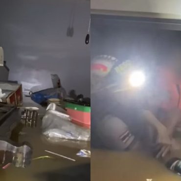 Ibu Lemas Akibat Banjir, Anak Simpan Mayat Dalam Peti Sejuk Elak Dihanyut Air