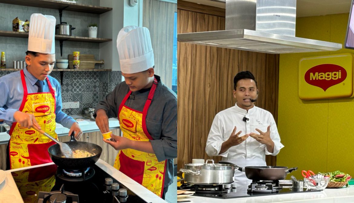 Belajar Pemakanan Seimbang, Asas Dapur & Teknik Profesional – Bengkel MAGGI® Angkat Potensi Chef Muda