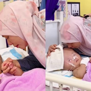 [VIDEO] Elly Mazlein Sebak, Baby Rayyan Ditinggal Ibu Kandung & Alami Cecair Berlebihan Di Otak – ‘Mama Lina Menyanyangimu’