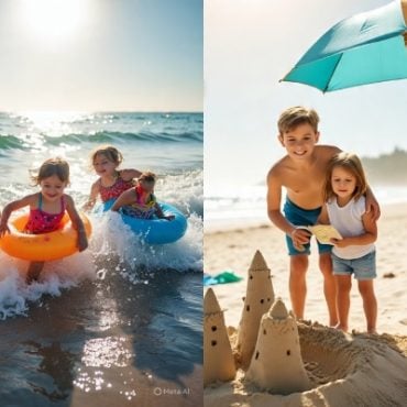Jangan Larang Anak Mandi Laut! Rupanya Bagus Untuk Paru-Paru & Cairkan Kahak