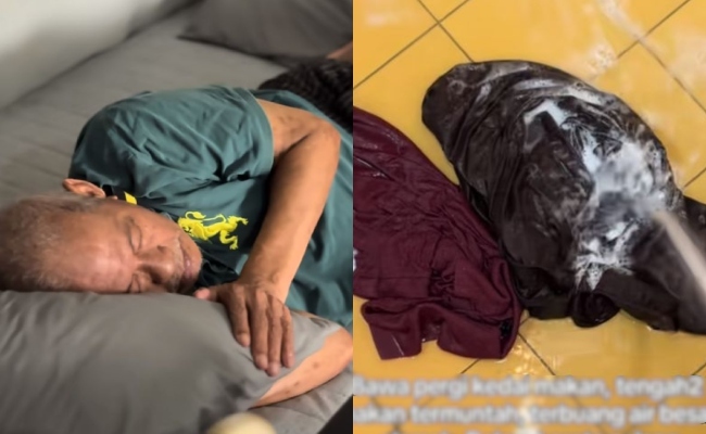 [VIDEO] Ayah Muntah & Buang Air Besar Di Restoran, Anak Anggap Hal Kecil Berbanding Pengorbanan Membesarkan Hingga Dewasa