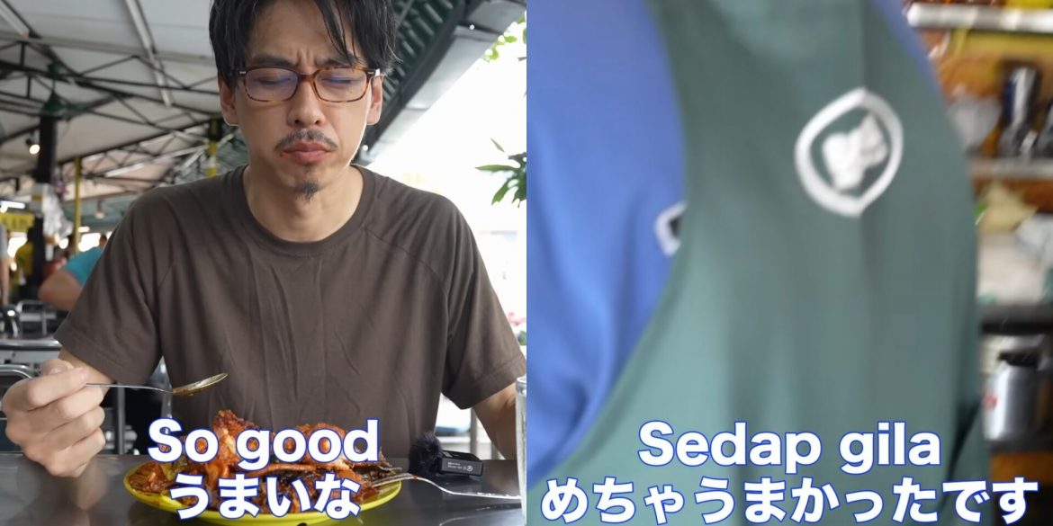 Pertama Kali Cuba Nasi Kandar Saddam, Lelaki Jepun Ini Akui 'Sedap Gila'