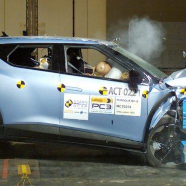 Perodua QV-E Dapat 5 Bintang ASEAN NCAP