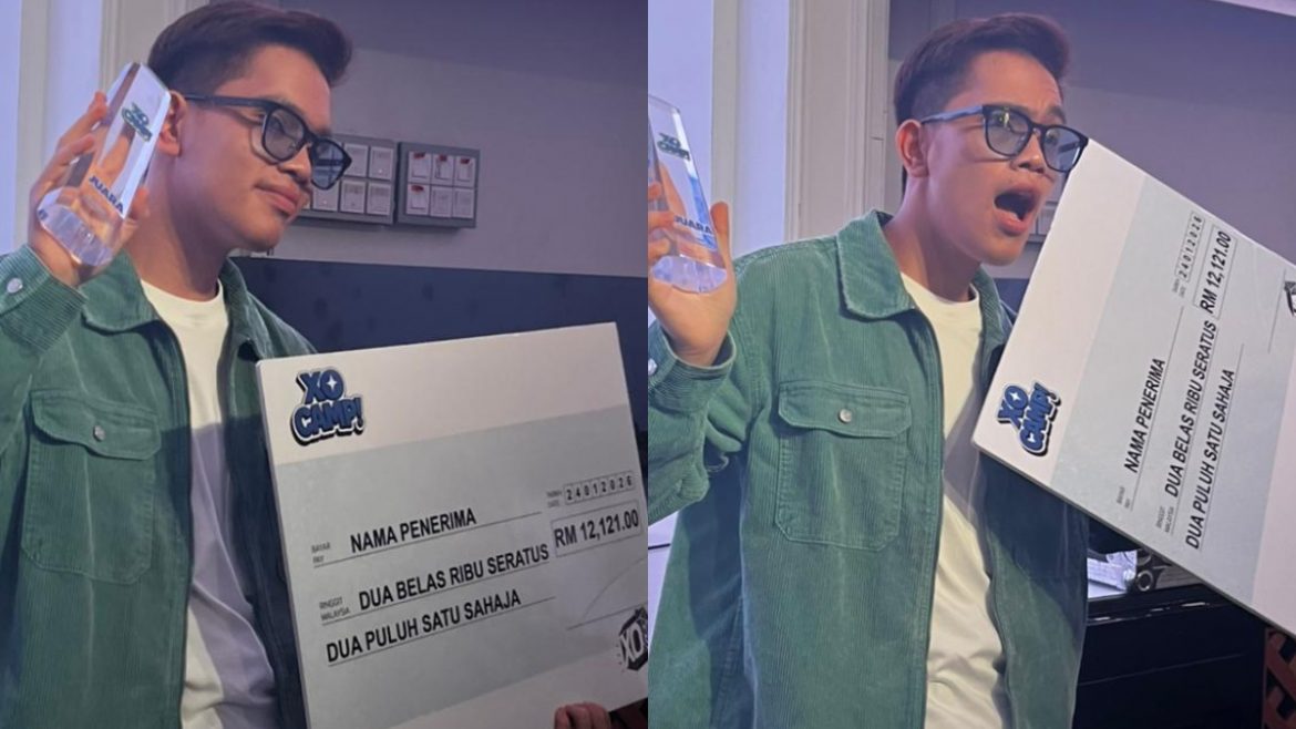 Ammar Haikal Dinobatkan Sebagai Juara XO Camp Concert, Bawa Pulang RM12,121