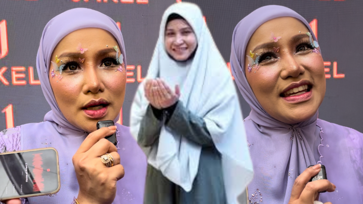 Elly Mazlein Terharu Gaya Tudung Tutup Dada Dipuji Asma Harun – ‘Saya Berazam Jadi Muslimah Yang Baik’