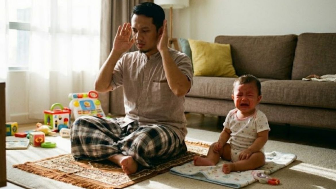 Mak-Mak Dilema Anak Menangis Waktu Solat Tapi Boleh Ke Berhenti Separuh Jalan? Ini Penjelasannya
