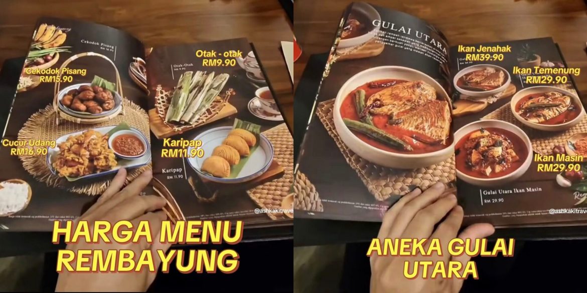 Ramai Tak Sangka Berpatutan, Ini Senarai Harga Makanan Di Rembayung