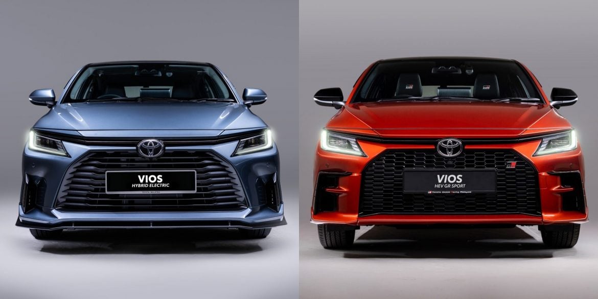 Toyota Lancar Dua Varian Vios HEV, Harga Bermula RM103,900