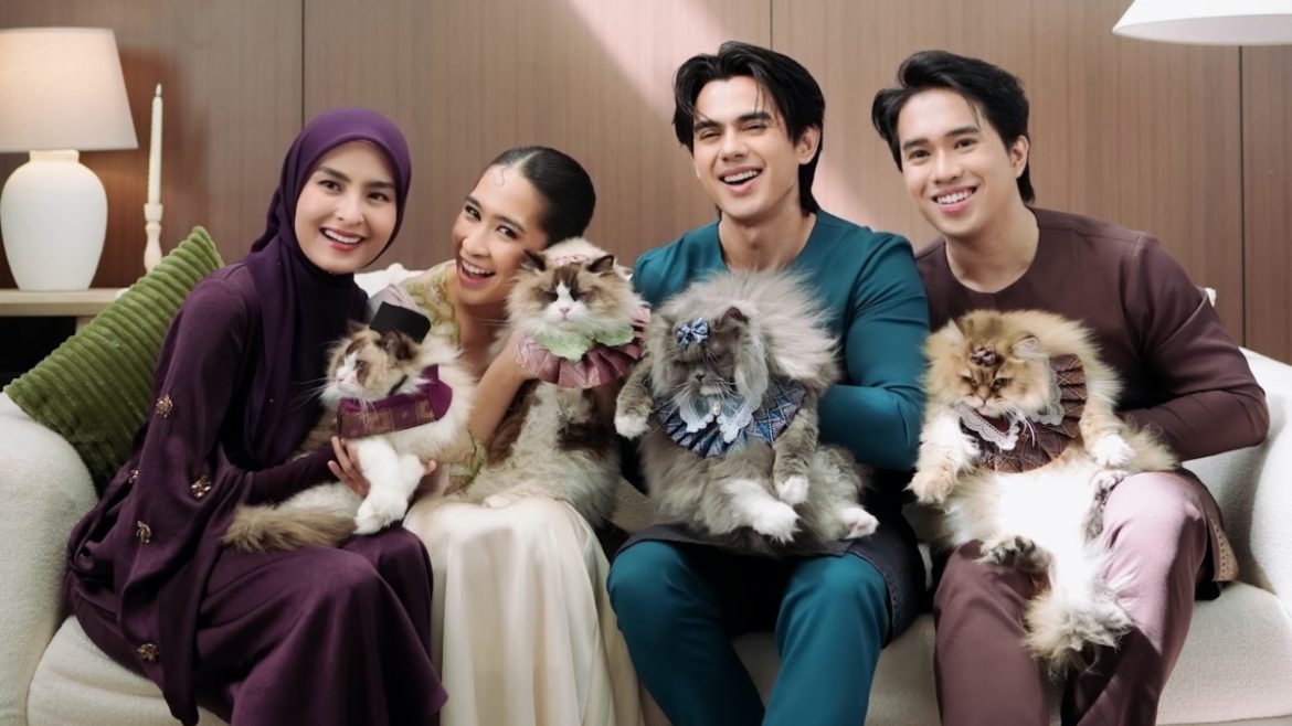 Amri Aziz &  Zarol Zarif Utamakan Keselesaan Kucing, Perkenal Bib Leher Khas