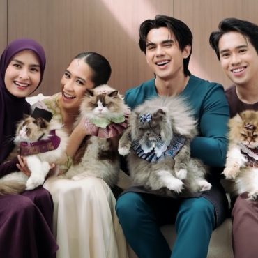 Amri Aziz &  Zarol Zarif Utamakan Keselesaan Kucing, Perkenal Bib Leher Khas