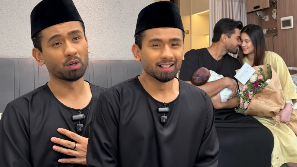 Redza Rosli Ada Sebab Umum Lambat Berita Kelahiran Aydrean Raess – ‘Tanggungjawab Bapa Sangat Besar’