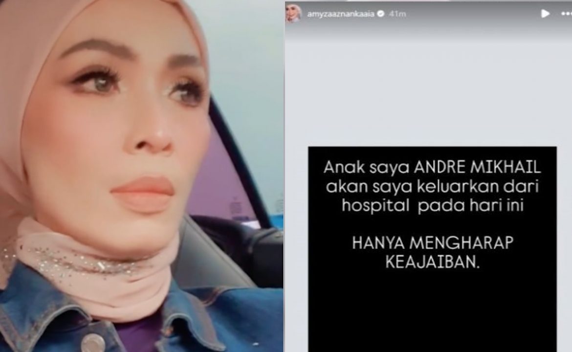 Diminta Bersedia Dengan Kemungkinan, Amyza Aznan Harapkan Keajaiban Untuk Anaknya