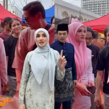 [VIDEO] Fazura & Que Haidar Pergi Bazar Ramadan, Netizen ‘Blushing’ Tengok Momen Berebut Bayar