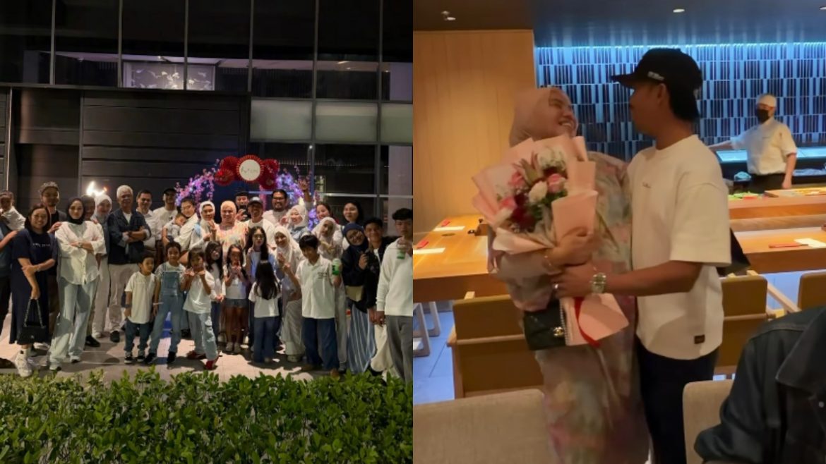 [VIDEO] Tiada Hadiah Mahal Tapi Penuh Makna, Shuib Himpun Keluarga & Sahabat Untuk Birthday Watie Hanifiah