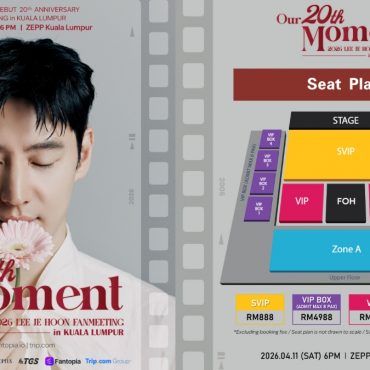 Lee Je Hoon Temui Peminat Di Malaysia Pada April Ini, Tiket Dijual Bermula 25 Februari
