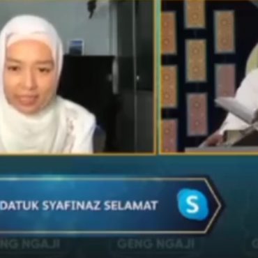 [VIDEO] Syafinaz Selamat Curi Perhatian, Bacaan Mengaji Dipuji Terbaik