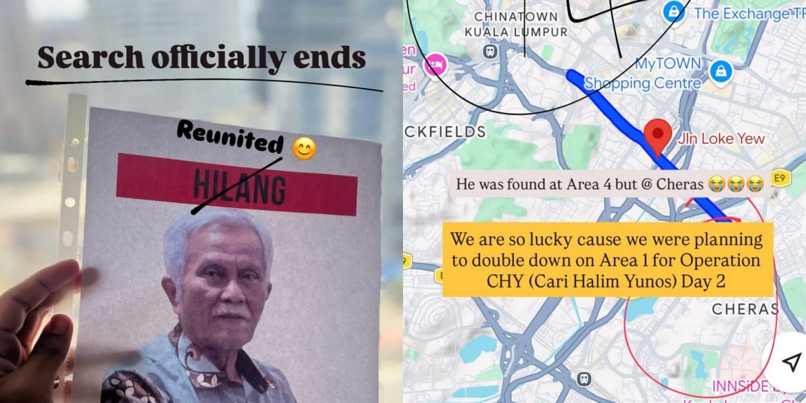 40 Pemandu Grab Bersatu, Cari Pak Cik Singapura Seminggu Hilang Di Malaysia