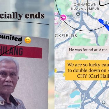 40 Pemandu Grab Bersatu, Cari Pak Cik Singapura Seminggu Hilang Di Malaysia