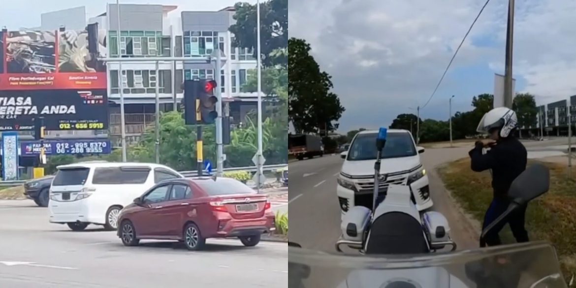 Netizen Puas Hati Tengok 'POV' Pasukan FALCON JPJ Kejar Pesalah Langgar Lampu Merah, Potong Barisan