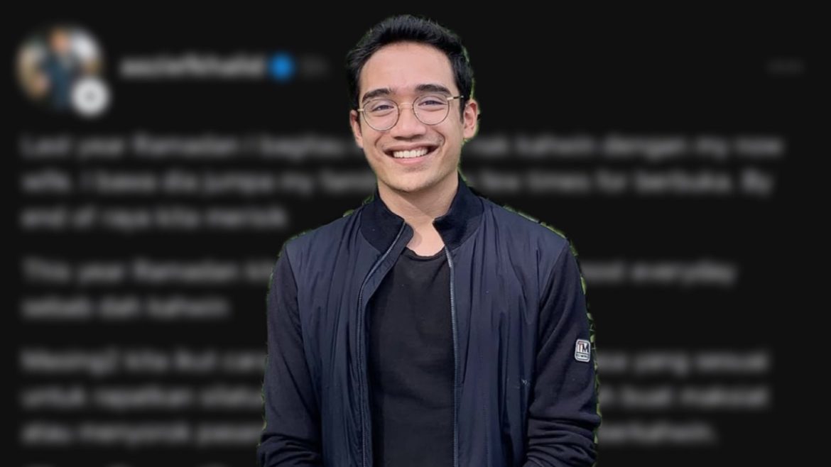 Individu Pesan Jangan Normalisasi Berbuka Dengan Keluarga Kekasih, Aazief Khalid Kongsi Pengalaman – ‘Ramadan Masa Sesuai Rapatkan Silaturahim’