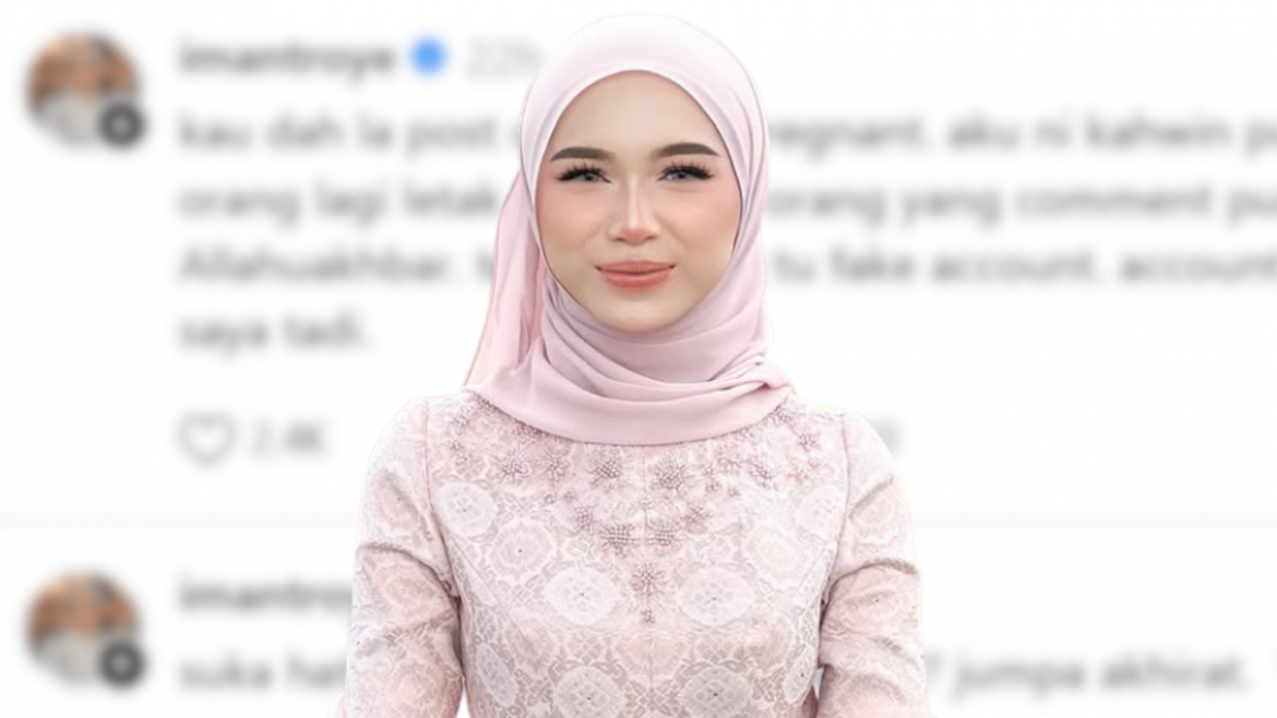 ‘Suka Hati Kau Je Tuduh Aku Mengandung, Jumpa Akhirat’ – Iman Troye