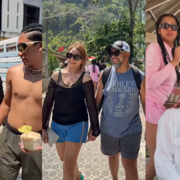 Kak KM Sekeluarga Bercuti Di Krabi, Netizen Tak Nak Cakap Fasal Pakaian Tapi Puji ‘Bonding’ Bersama