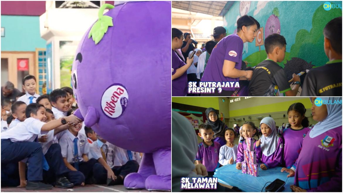 OHKasih Ribena Santuni 3 Buah Sekolah Meriahkan Sambutan Ramadan