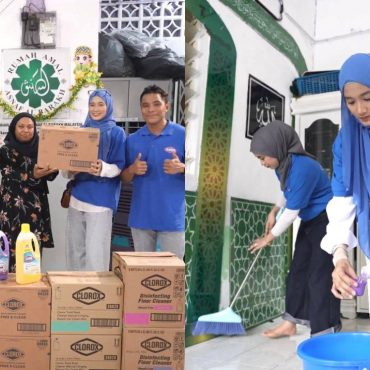 Kebersihan Membawa Keberkatan, Atita Haris & Nas-T Turun Padang, Ceriakan Rumah Amal Bersama Clorox