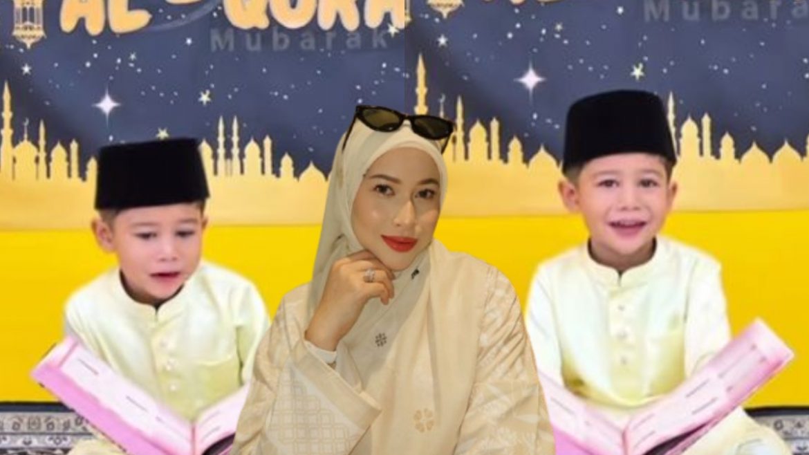 [VIDEO] Anak Eyra Hazali Lancar Baca Surah Ad-Dhuha, Netizen ‘Cop’ Menantu – ‘Pandainya Mengaji’