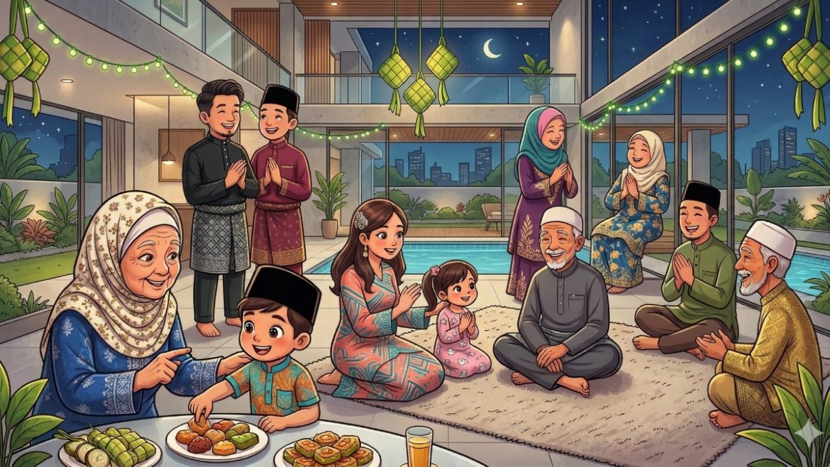 Niat & Panduan Ringkas Mandi Sunat Hari Raya Aidilfitri